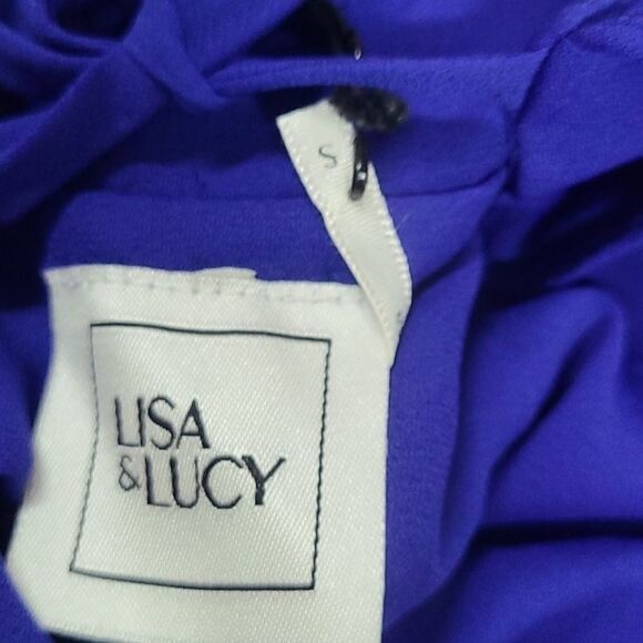 Lisa & Lucy Spring Wrap Hi-low Wrap Ruffle Dress S‎ - Picture 4 of 5